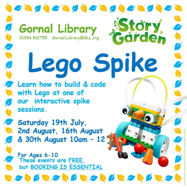 Gornal Library - Lego Spike